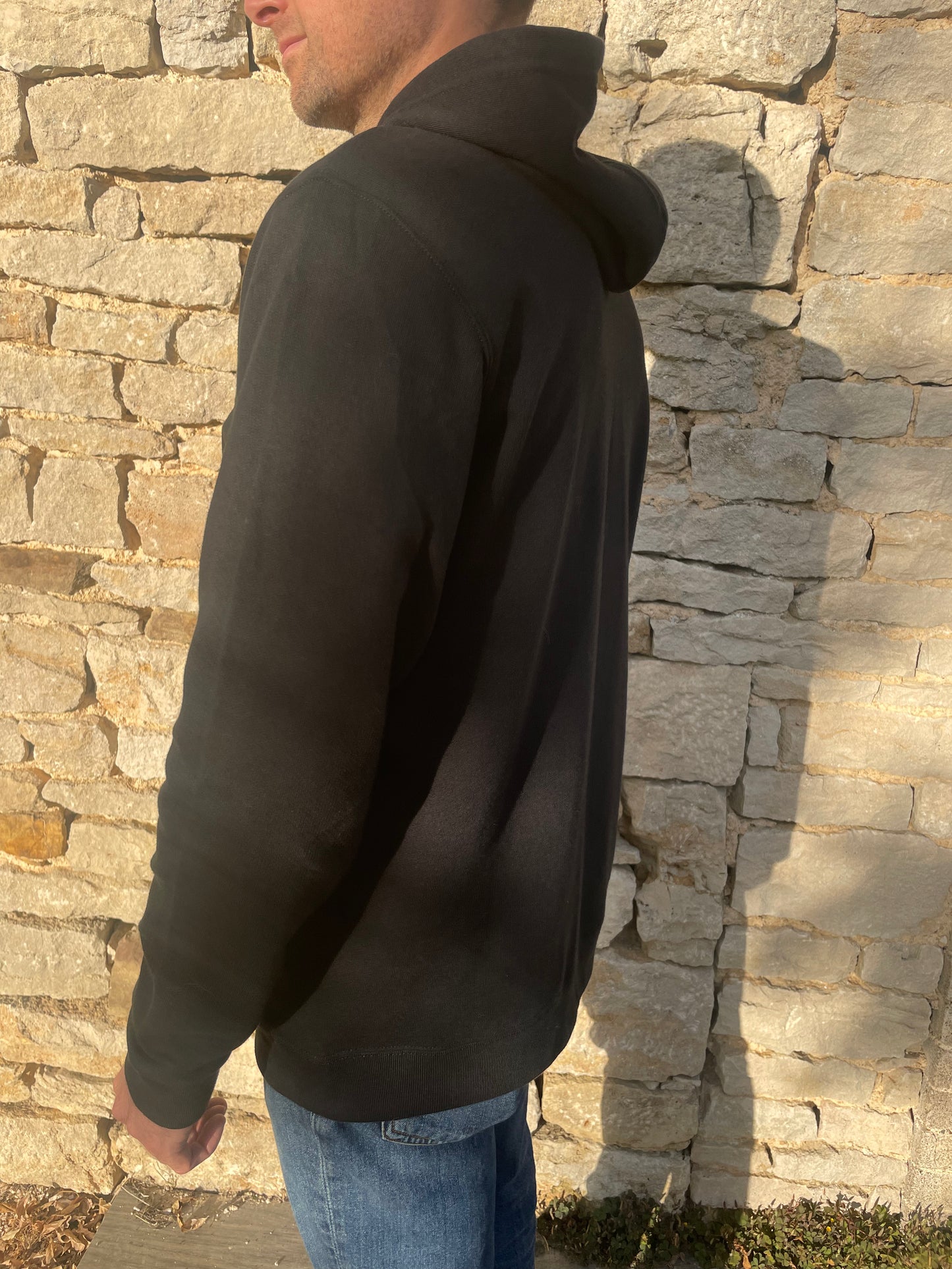 Sweat à capuche unisexe – noir - Adulte