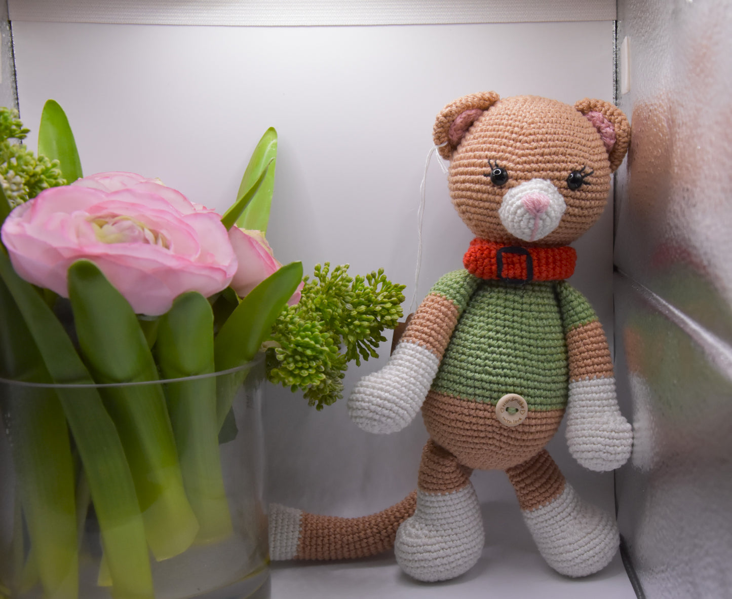 🐱 Chat au Crochet – Compagnon Doux et Fait Main