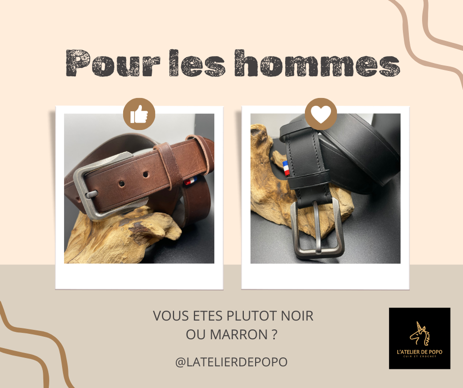 Ceinture Homme - Largeur 40mm